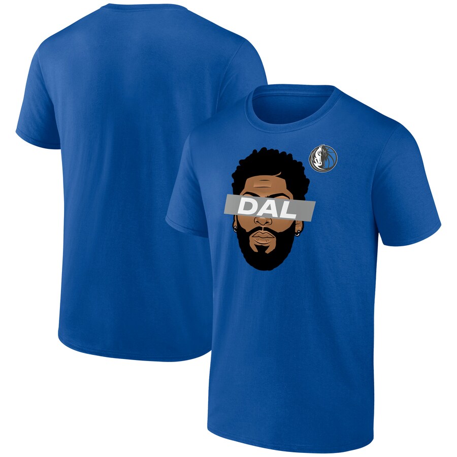 Men's Dallas Mavericks Anthony Davis Blue Know The Game T-Shirt - Puhuasuan