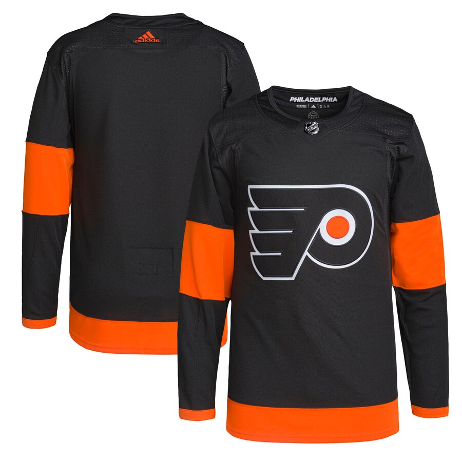 Men's Philadelphia Flyers adidas Black Alternate Primegreen Authentic Pro Jersey - Puhuasuan