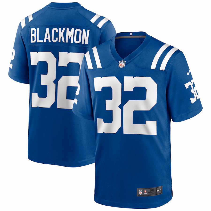 Men's Indianapolis Colts Julian Blackmon Nike Royal Game Jersey - Puhuasuan