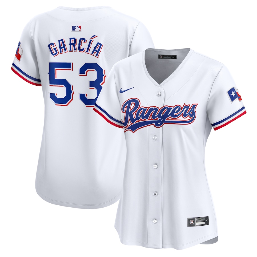 Women's Texas Rangers Adolis García Nike White Home Limited Player Jersey - Puhuasuan