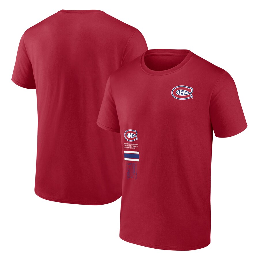 Men's Montreal Canadiens Fanatics Red Represent T-Shirt - Puhuasuan
