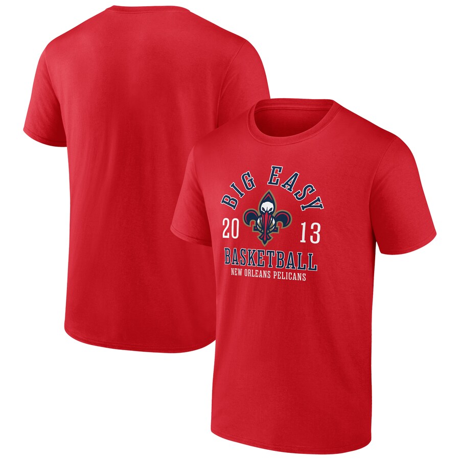 Men's New Orleans Pelicans Red The Extras T-Shirt - Puhuasuan