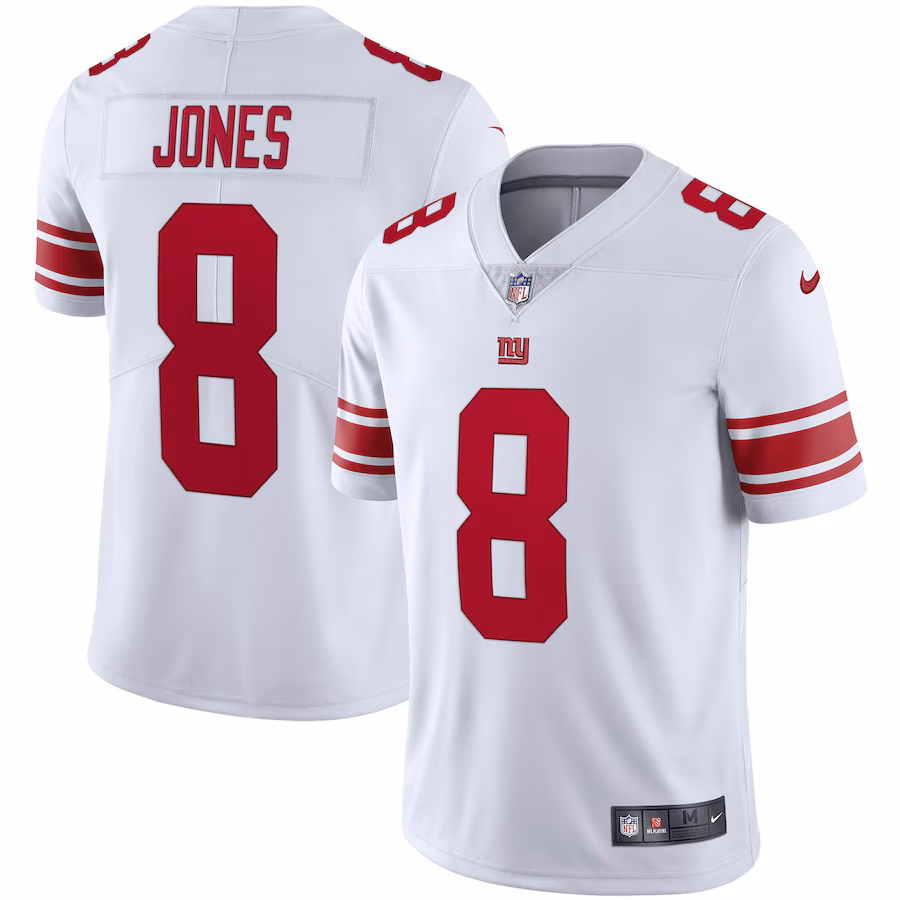 Men's New York Giants Daniel Jones Nike White Vapor Limited Jersey - Puhuasuan
