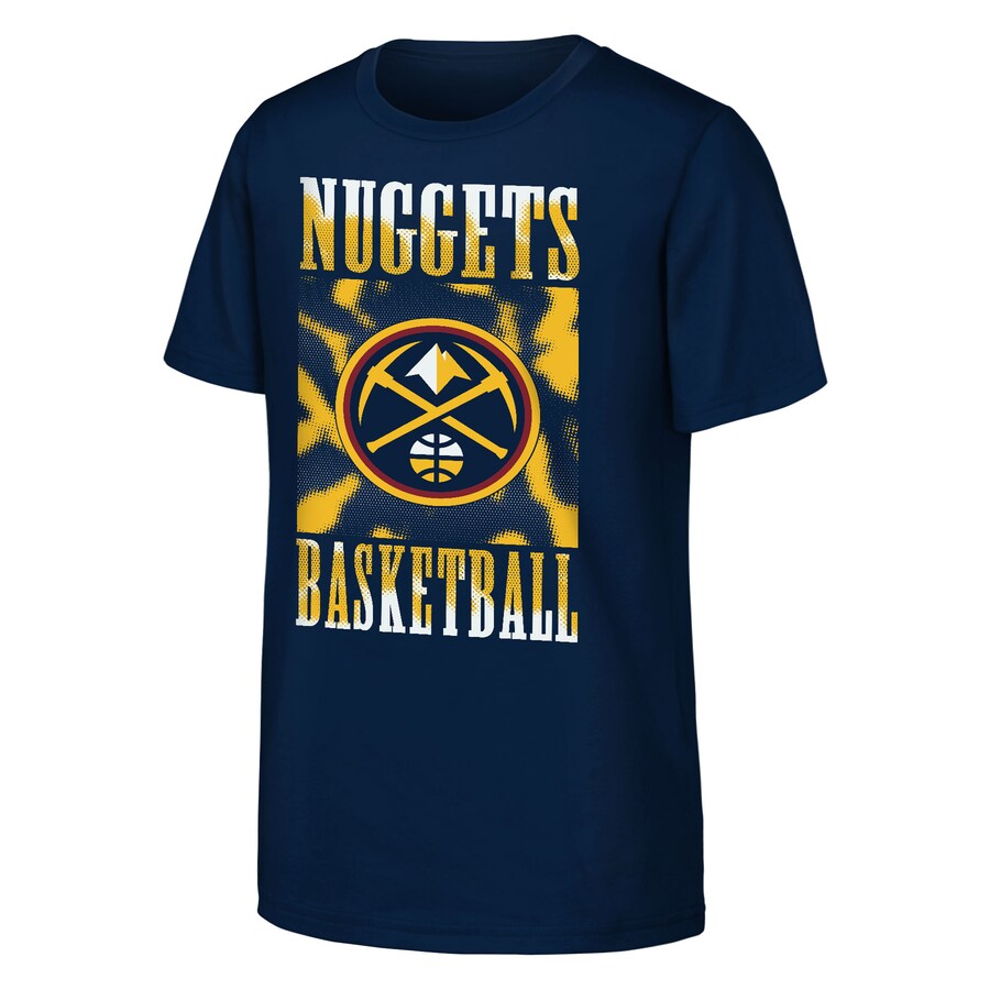 Youth Denver Nuggets  Navy Garage Hero T-Shirt - Puhuasuan