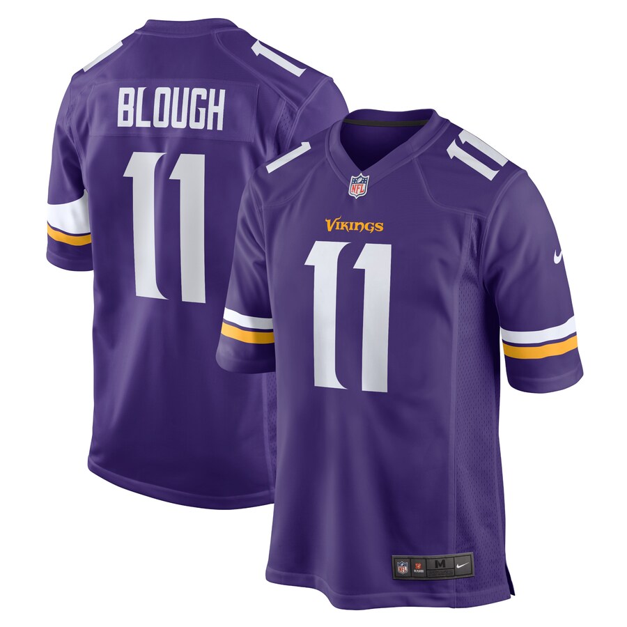 Men's Minnesota Vikings David Blough Nike Purple Home Game Player Jersey - Puhuasuan