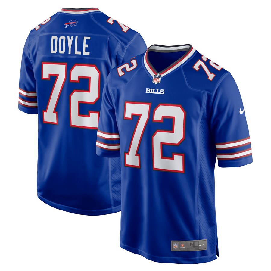 Men's Buffalo Bills Tommy Doyle Nike Royal Game Player Jersey - Puhuasuan