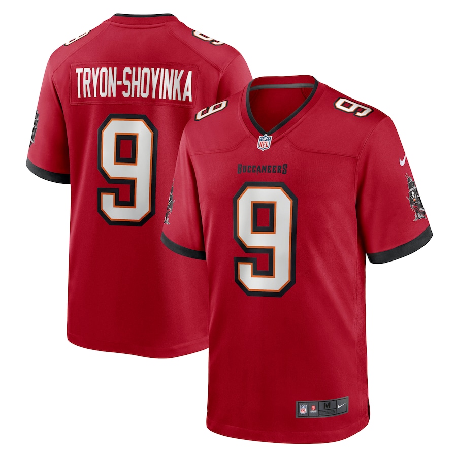 Men's Tampa Bay Buccaneers Joe Tryon-Shoyinka Nike Red Game Jersey - Puhuasuan