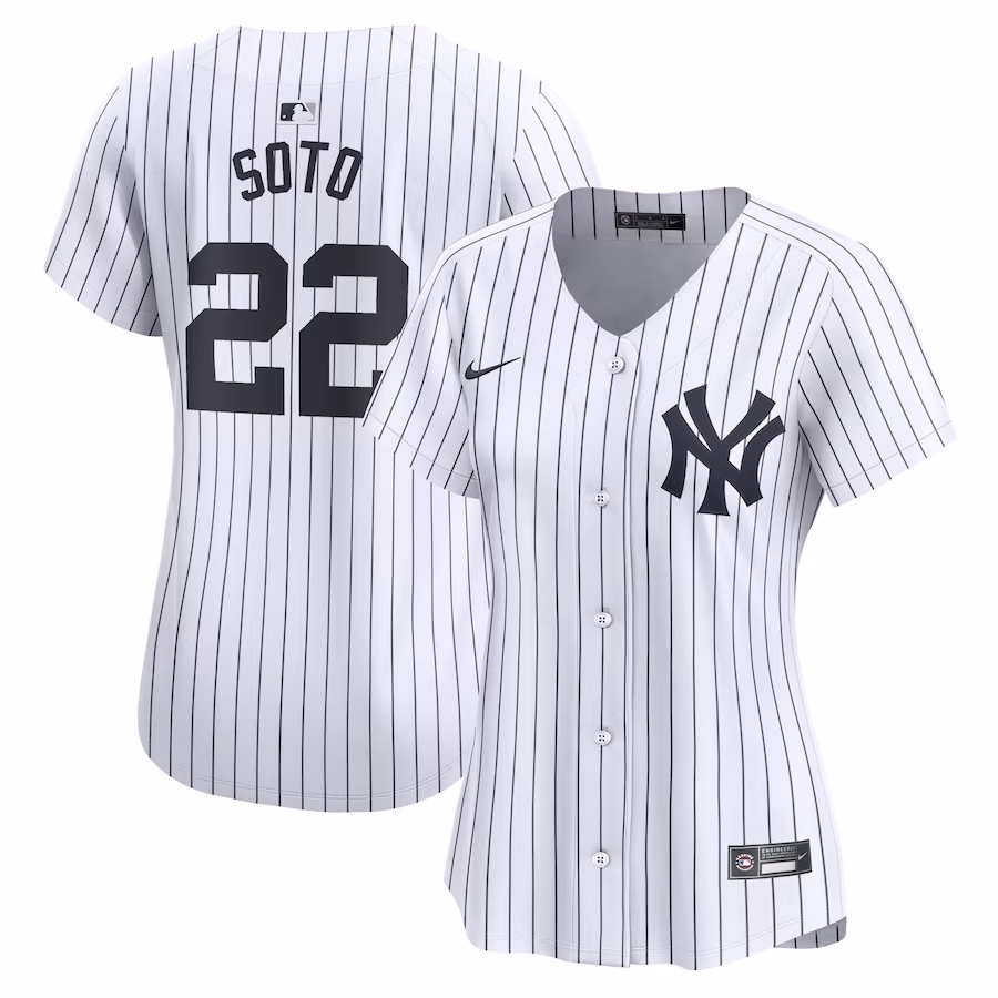 Women's New York Yankees Juan Soto Nike White Home Limited Player Jersey - Puhuasuan
