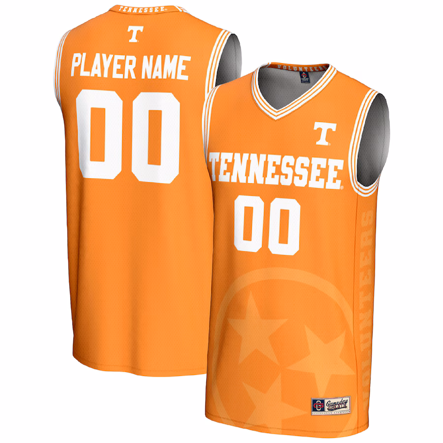 Tennessee Lady Vols GameDay Greats Youth NIL Pick-A-Player Women's Basketball Lightweight Icon Print Jersey - Tennessee Orange - Puhuasuan