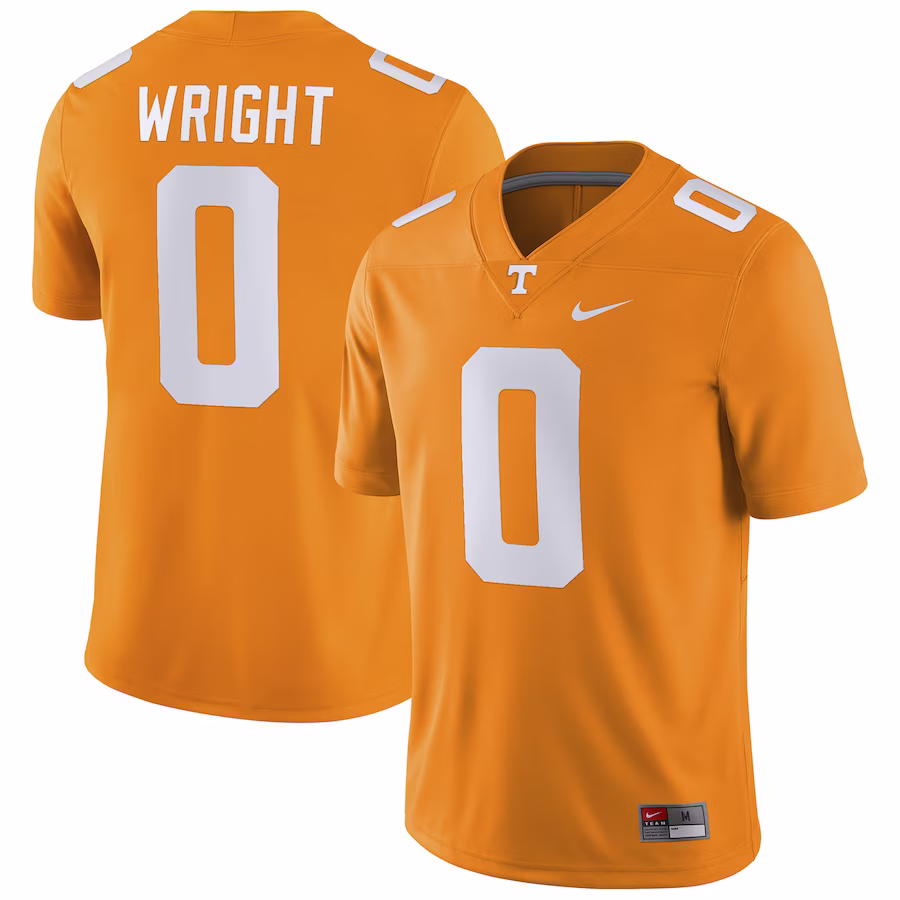 Jaylen Wright Tennessee Volunteers Nike Player Game Jersey - Tennessee Orange - Puhuasuan