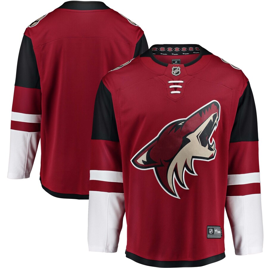 Youth Arizona Coyotes Fanatics Branded Red Breakaway Home Jersey - Puhuasuan