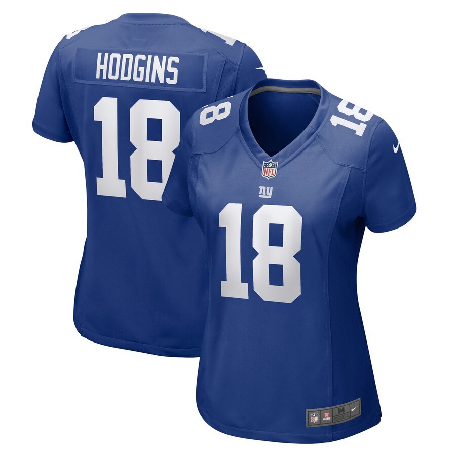 Women's New York Giants Isaiah Hodgins Nike Royal Home Game Player Jersey - Puhuasuan
