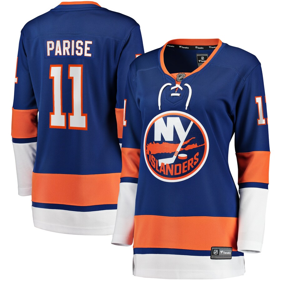 Women's New York Islanders Zach Parise Fanatics Branded Royal Home Breakaway Player Jersey - Puhuasuan