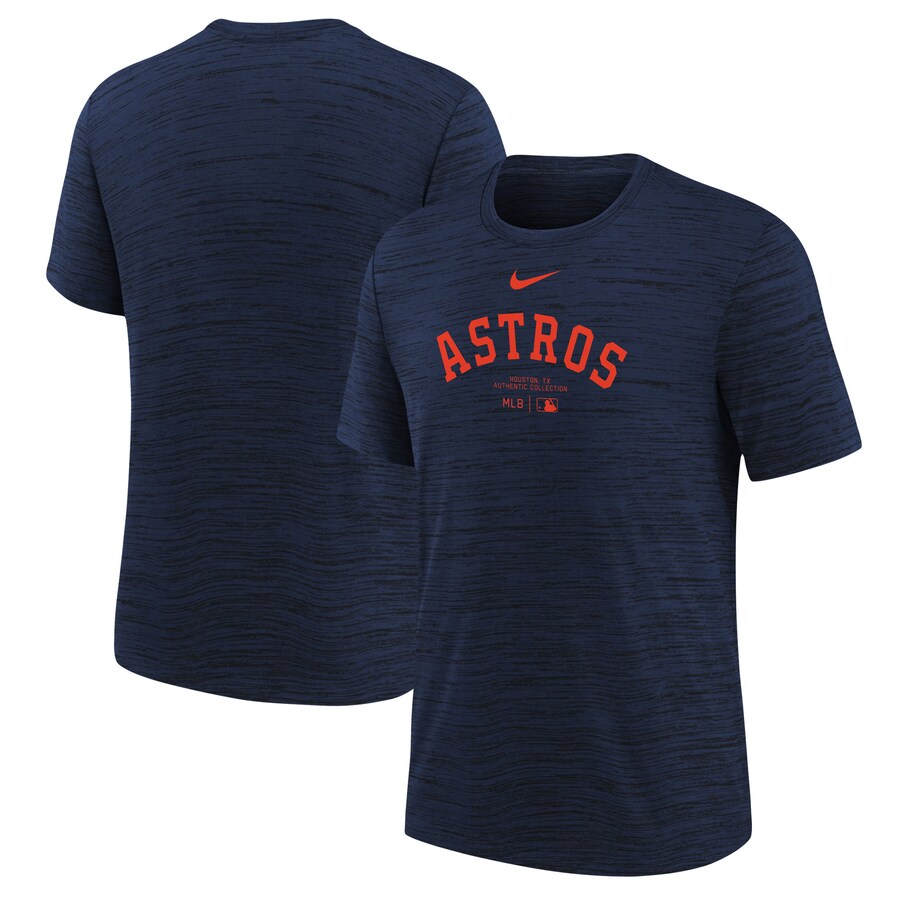 Youth Houston Astros Nike Navy Authentic Collection Practice Performance T-Shirt - Puhuasuan