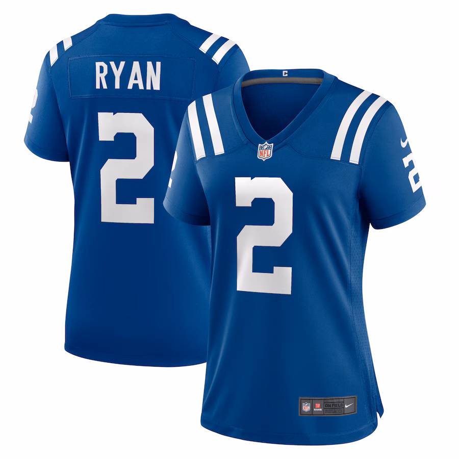 Women's Indianapolis Colts Matt Ryan Nike Royal Player Jersey - Puhuasuan