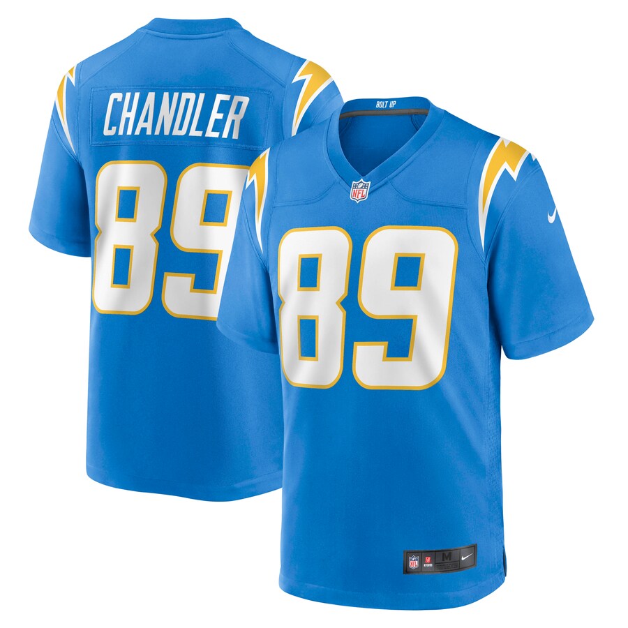 Men's Los Angeles Chargers Wes Chandler Nike Powder Blue Retired Player Jersey - Puhuasuan