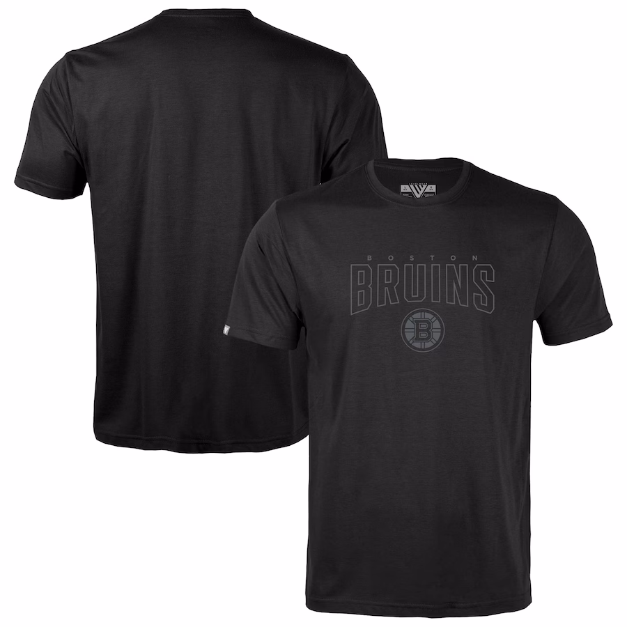 Youth Boston Bruins Levelwear Black Little Richmond Darkmoon T-Shirt - Puhuasuan