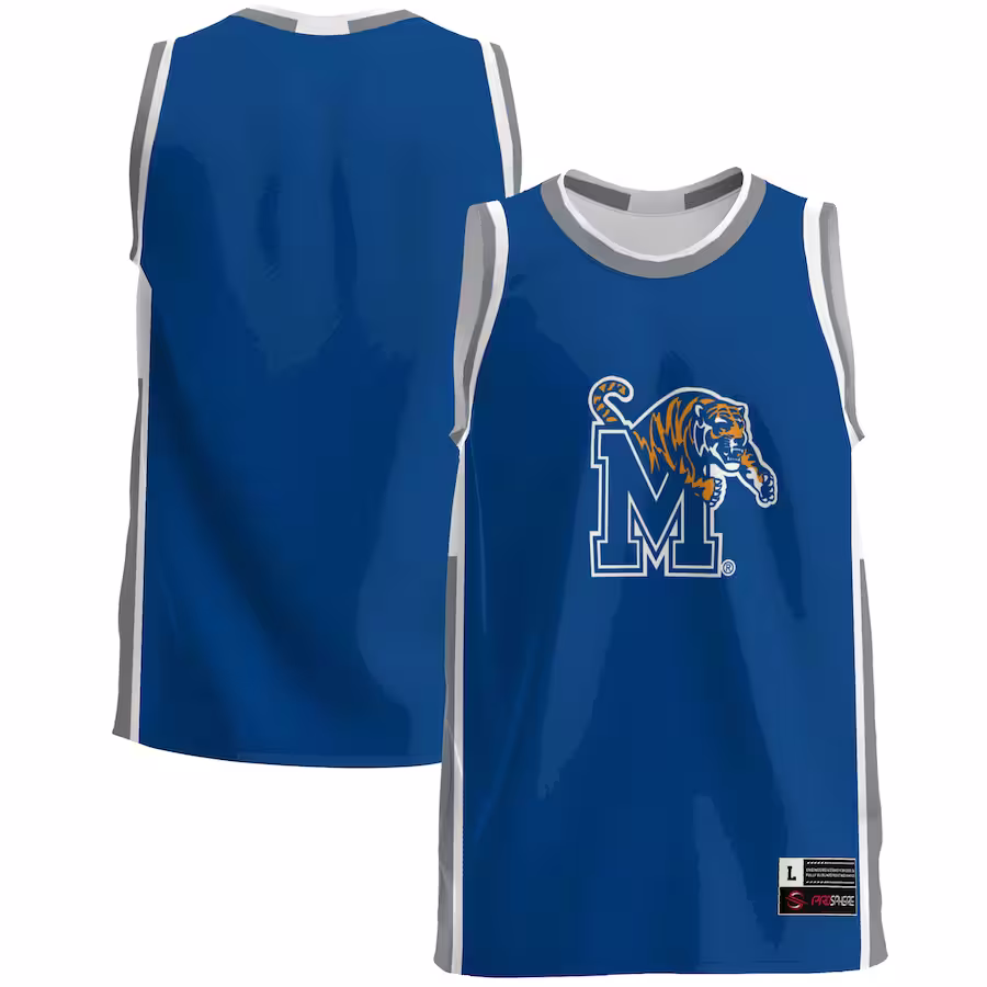 Memphis Tigers GameDay Greats  Lightweight Basketball Jersey - Blue - Puhuasuan