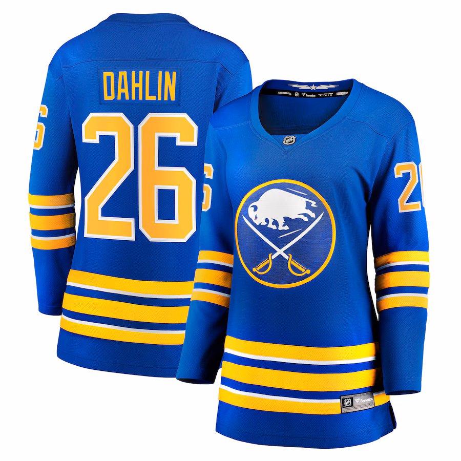 Women's Buffalo Sabres Rasmus Dahlin Fanatics Royal Home Breakaway Jersey - Puhuasuan