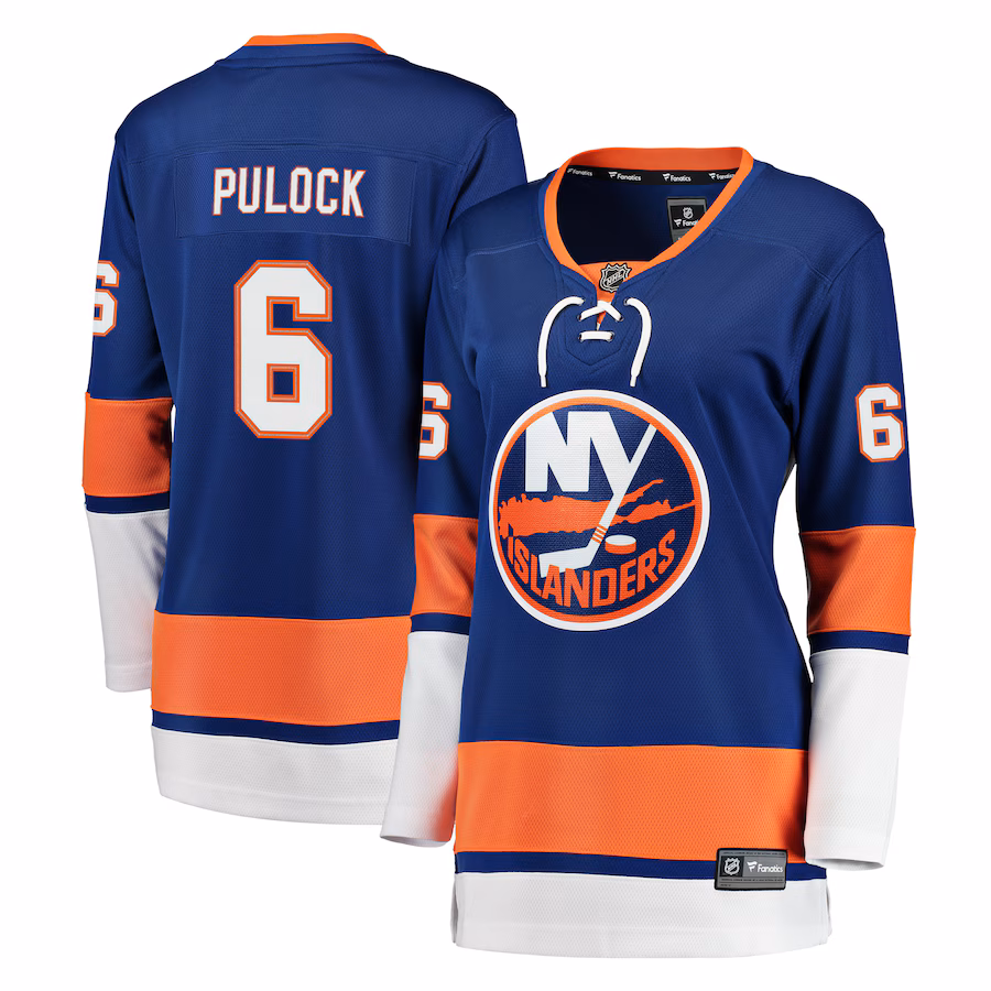 Women's New York Islanders Ryan Pulock Fanatics Royal Breakaway Player Jersey - Puhuasuan