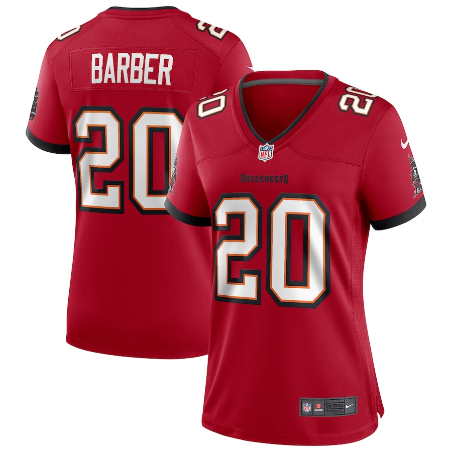 Women's Tampa Bay Buccaneers Ronde Barber Nike Red Game Retired Player Jersey - Puhuasuan