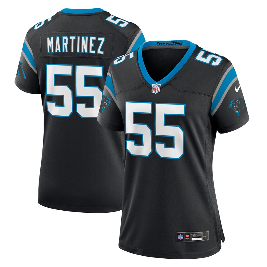 Women's Carolina Panthers Blake Martinez Nike  Black  Game Jersey - Puhuasuan