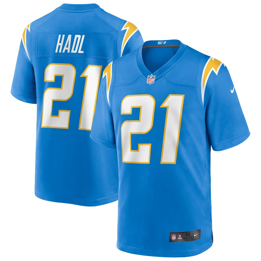 Men's Los Angeles Chargers John Hadl Nike Powder Blue Game Retired Player Jersey - Puhuasuan