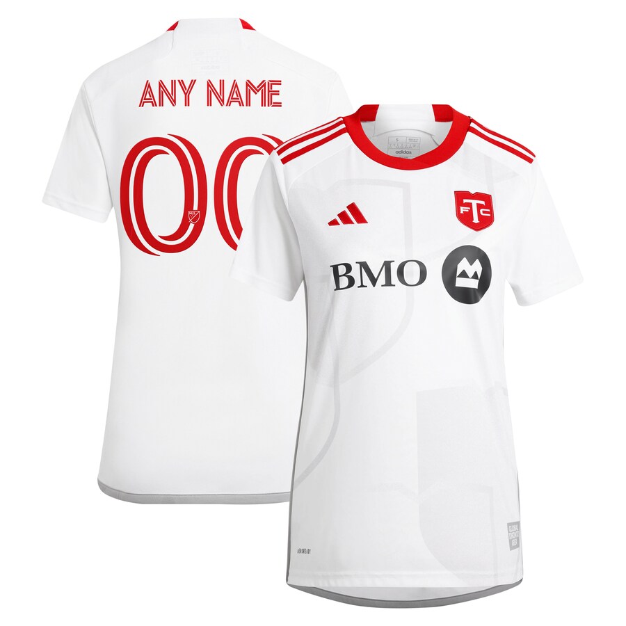 Women's Toronto FC  adidas White 2024 GTA Kit Replica Custom Jersey - Puhuasuan