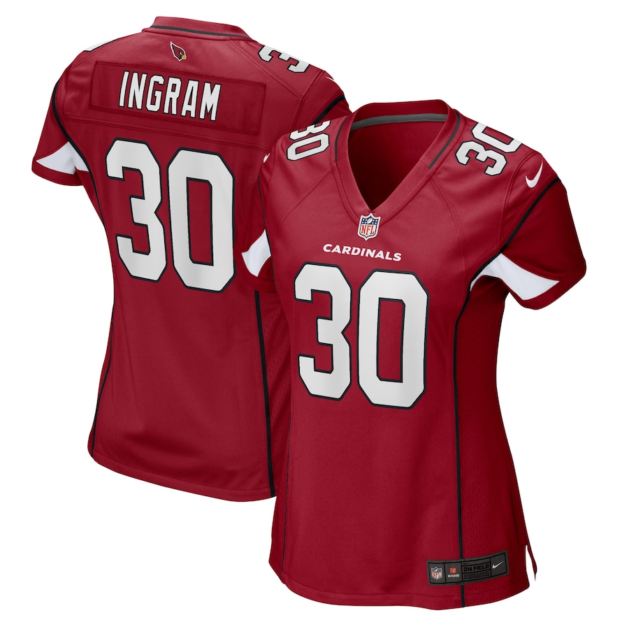 Women's Arizona Cardinals Keaontay Ingram Nike Cardinal Game Player Jersey - Puhuasuan
