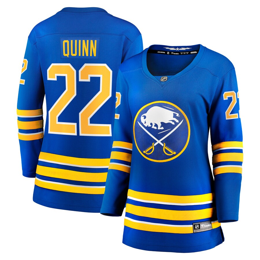 Women's Buffalo Sabres Jack Quinn Fanatics Branded Royal Home Breakaway Player Jersey - Puhuasuan