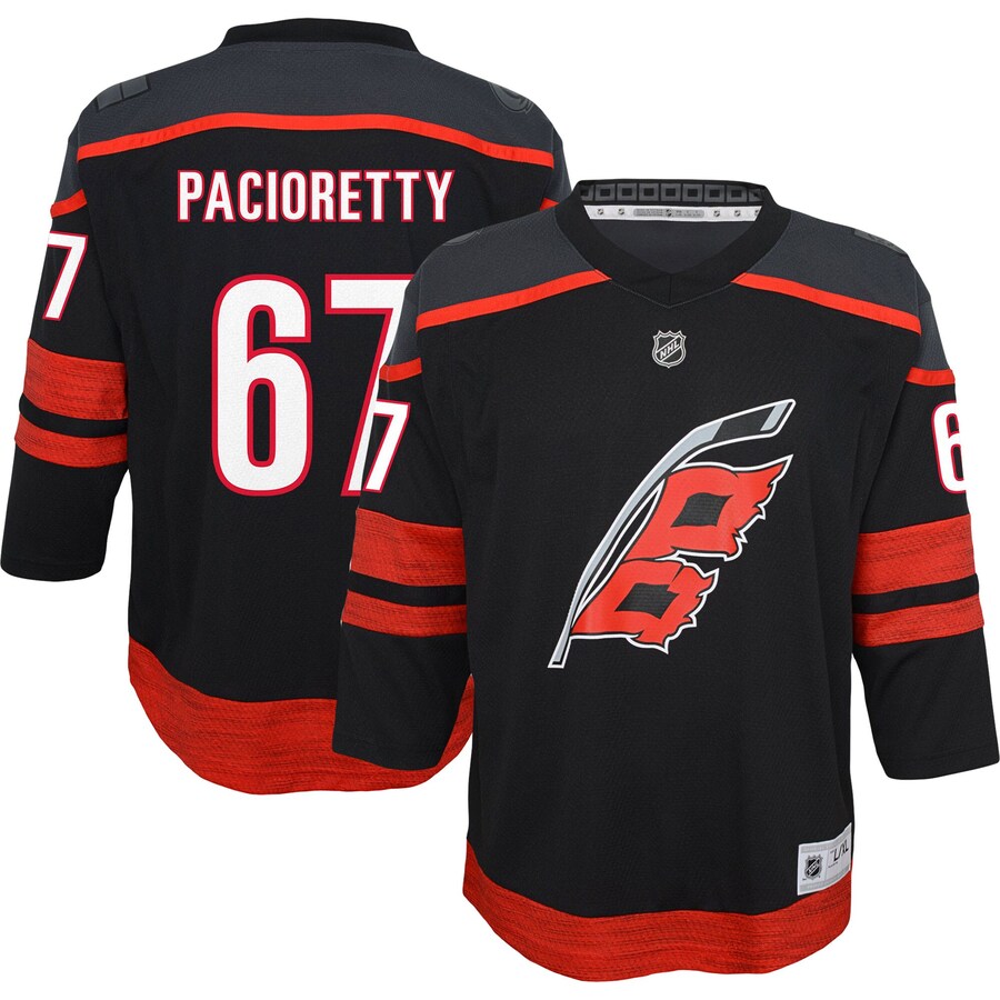 Youth Carolina Hurricanes Max Pacioretty Black Home Replica Player Jersey - Puhuasuan