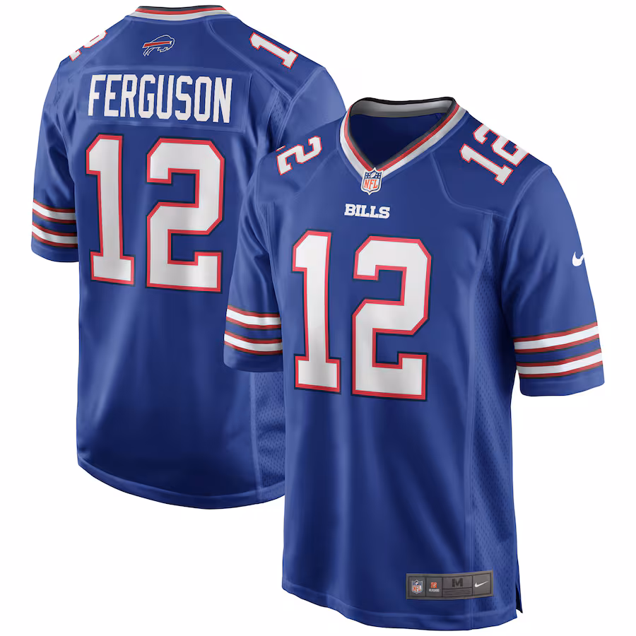 Men's Buffalo Bills Joe Ferguson Nike Royal Game Retired Player Jersey - Puhuasuan