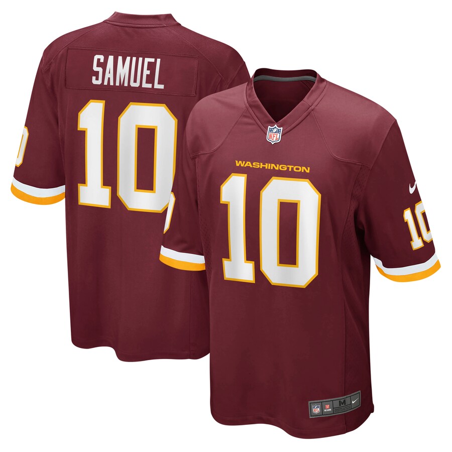 Men's Washington Football Team Curtis Samuel Nike Burgundy Game Player Jersey - Puhuasuan