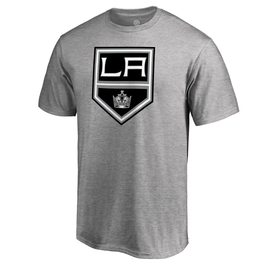 Men's Los Angeles Kings Heather Gray Team Alternate T-Shirt - Puhuasuan