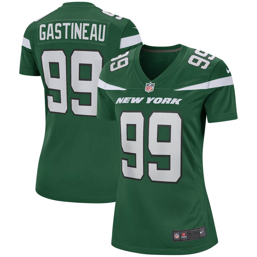 Women's New York Jets Mark Gastineau Nike Gotham Green Game Retired Player Jersey - Puhuasuan
