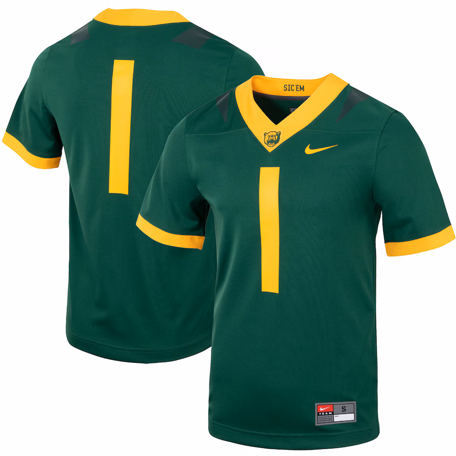 #1 Baylor Bears Nike Untouchable Football Jersey - Green - Puhuasuan