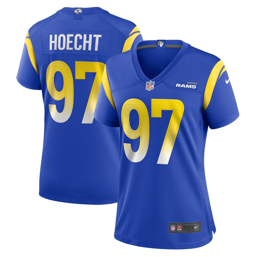 Women's Los Angeles Rams Michael Hoecht Nike Royal Game Player Jersey - Puhuasuan