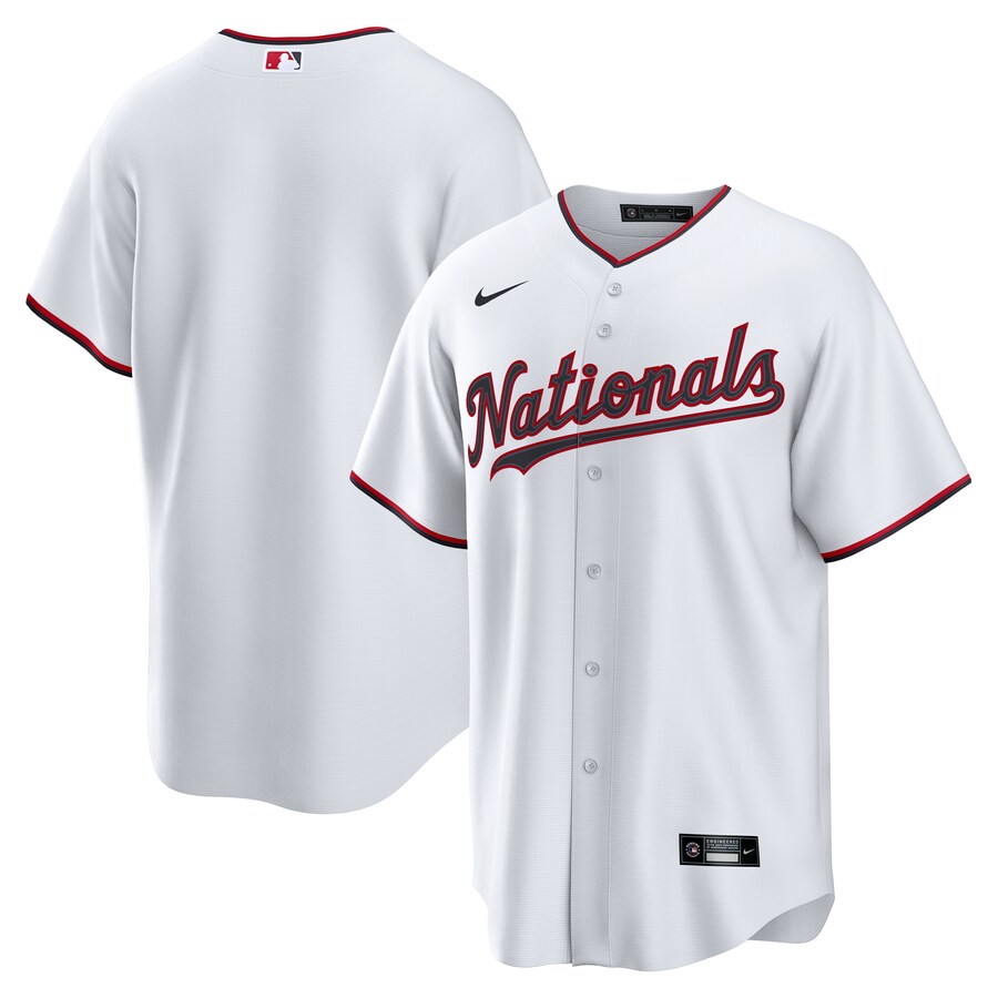 Youth Washington Nationals Nike White Home Replica 2.0 Jersey - Puhuasuan