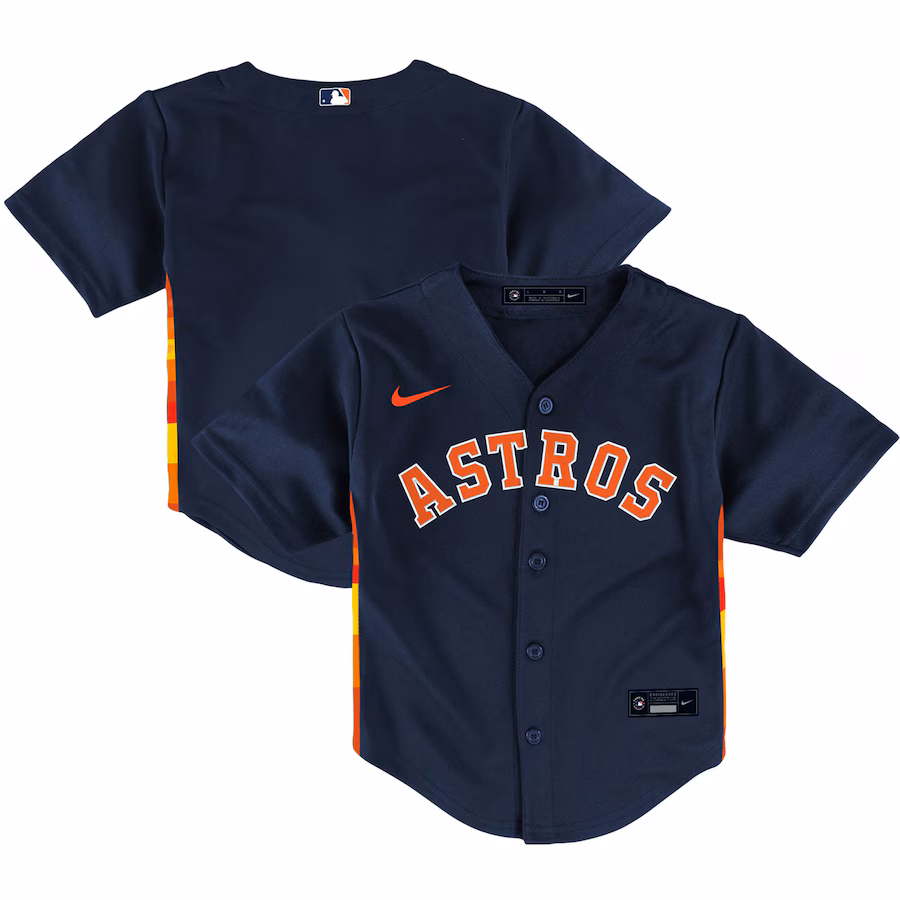 Toddler Houston Astros Nike Navy Alternate Replica Team Jersey - Puhuasuan