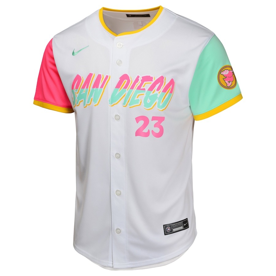 Youth San Diego Padres Fernando Tatis Jr. Nike White City Connect Limited Player Jersey - Puhuasuan