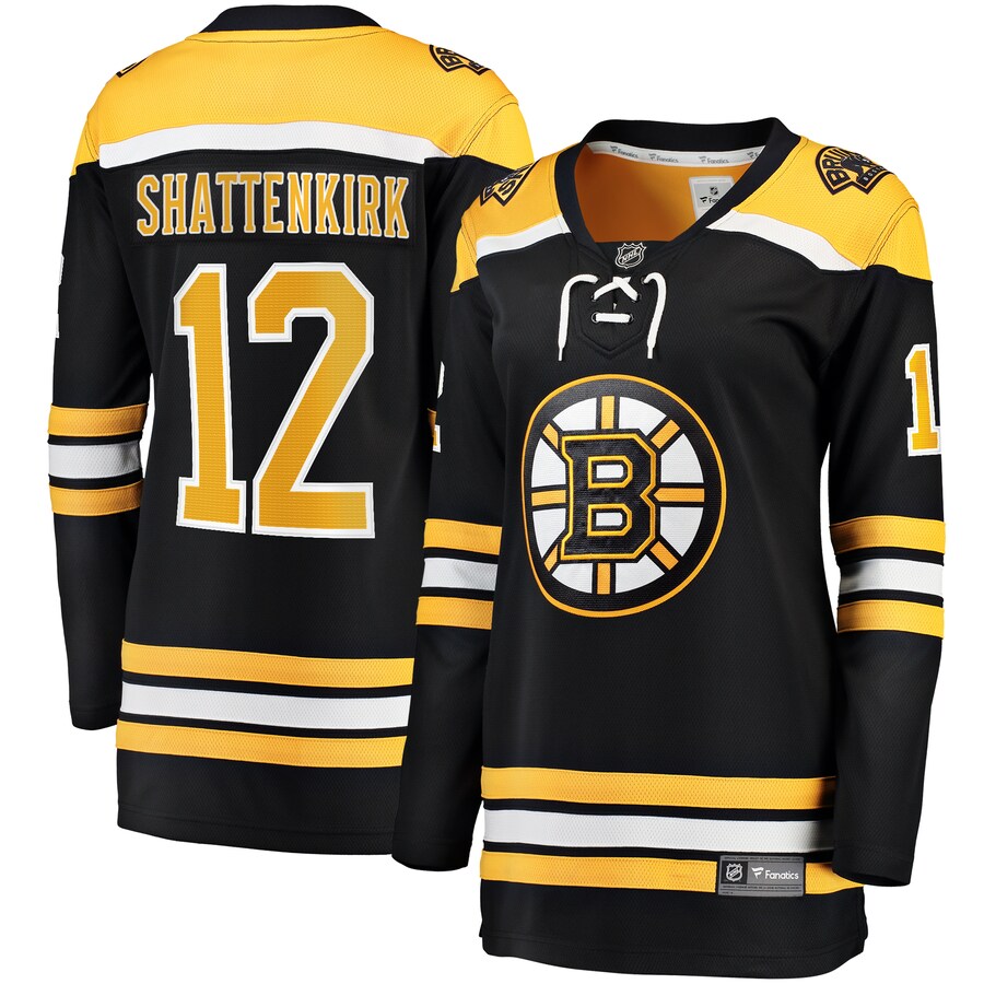 Women's Boston Bruins Kevin Shattenkirk Fanatics Branded Black Home Breakaway Player Jersey - Puhuasuan
