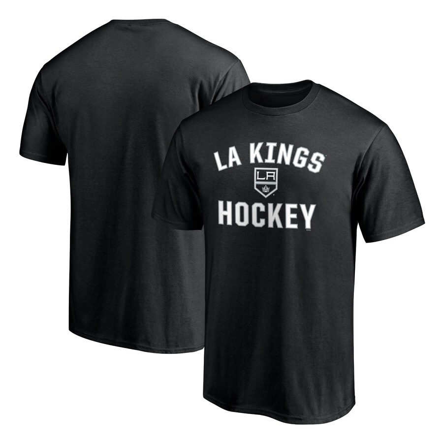 Men's Los Angeles Kings Black Victory Arch T-Shirt - Puhuasuan