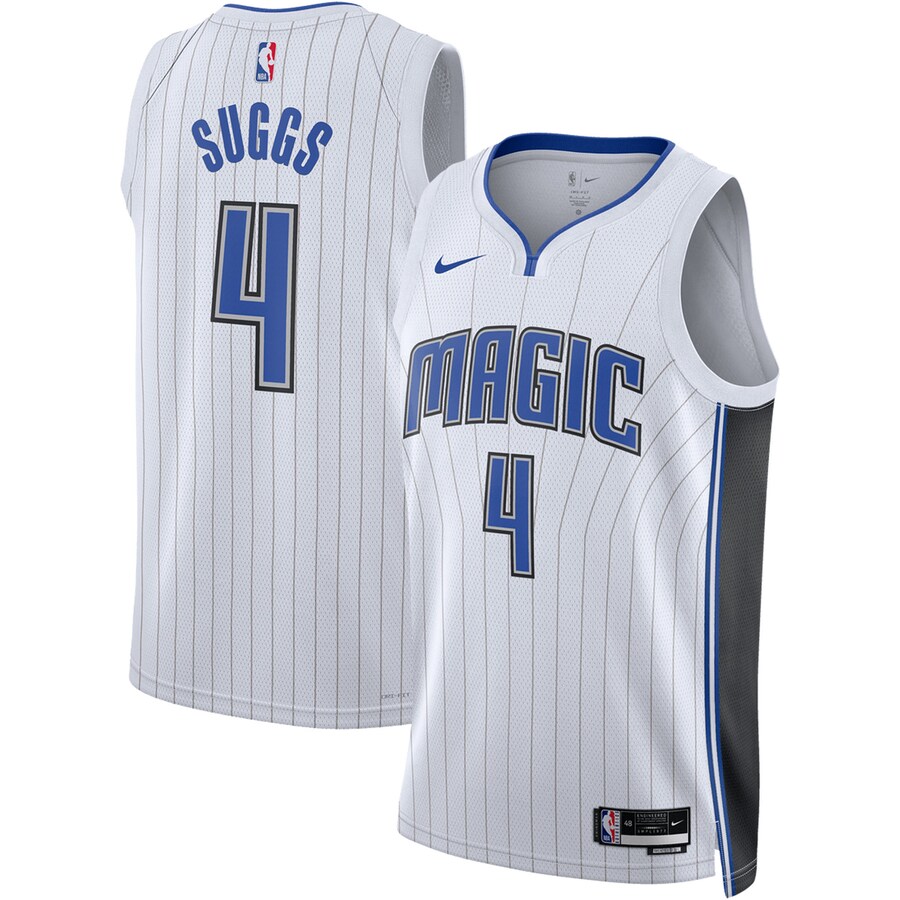 Unisex Orlando Magic Jalen Suggs Nike White Swingman Jersey - Association Edition - Puhuasuan