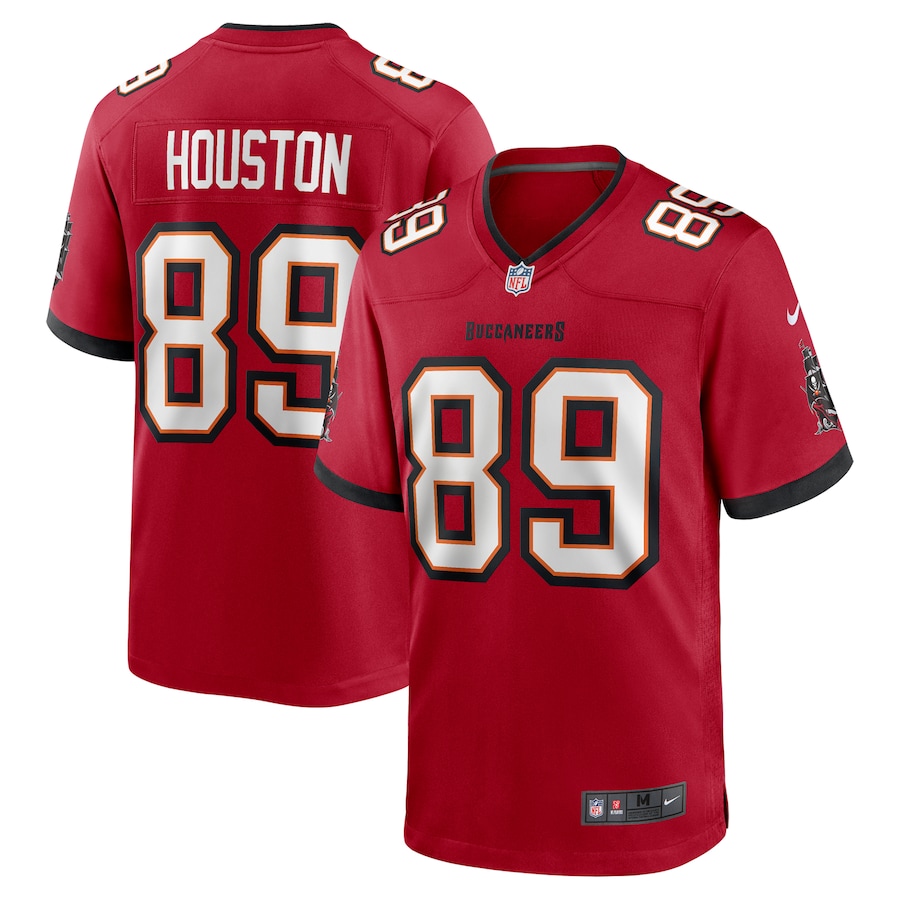 Men's Tampa Bay Buccaneers Dennis Houston Nike Red Game Jersey - Puhuasuan