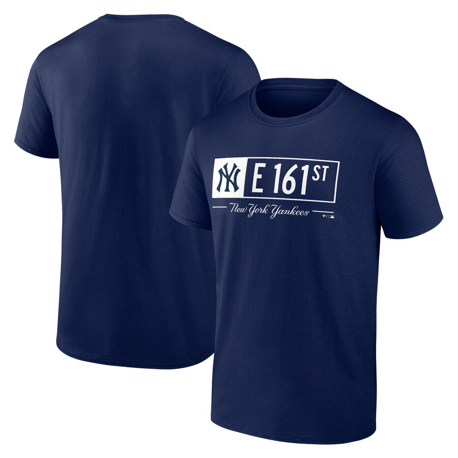 Men's New York Yankees Navy Hometown Extra Bases T-Shirt - Puhuasuan