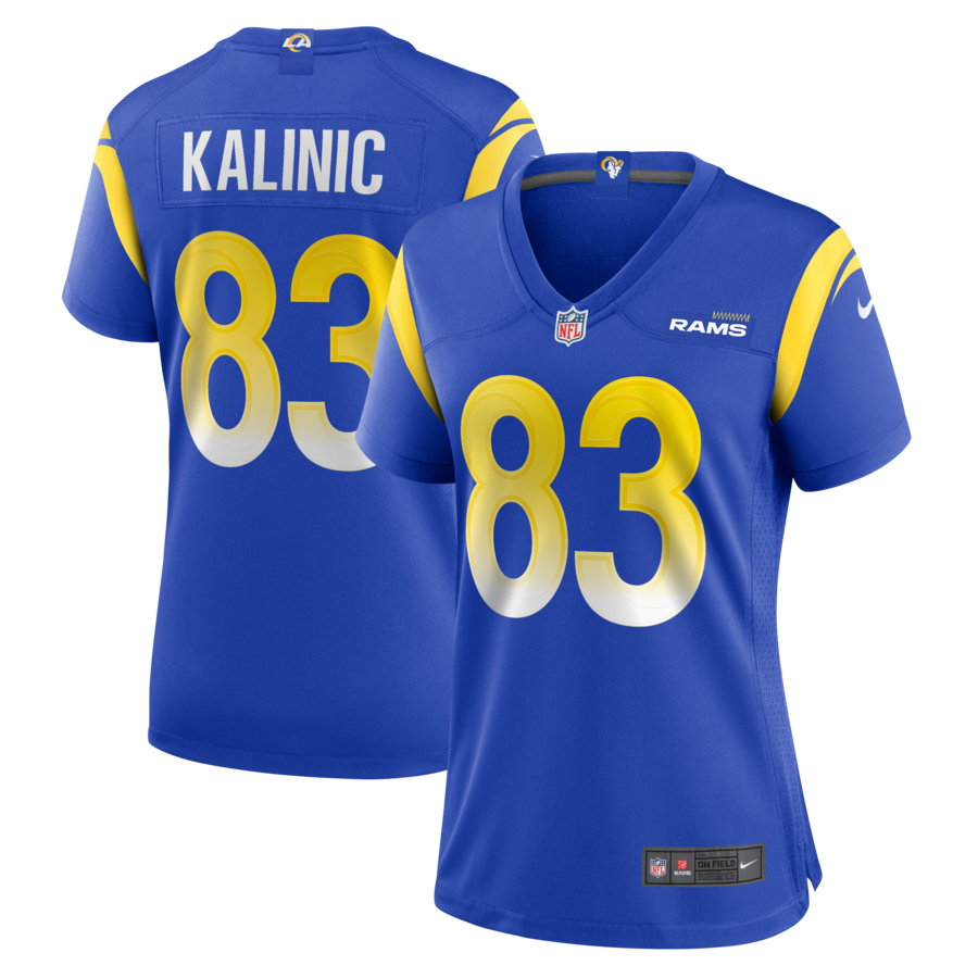 Women's Los Angeles Rams Nikola Kalinic Nike Royal  Game Jersey - Puhuasuan