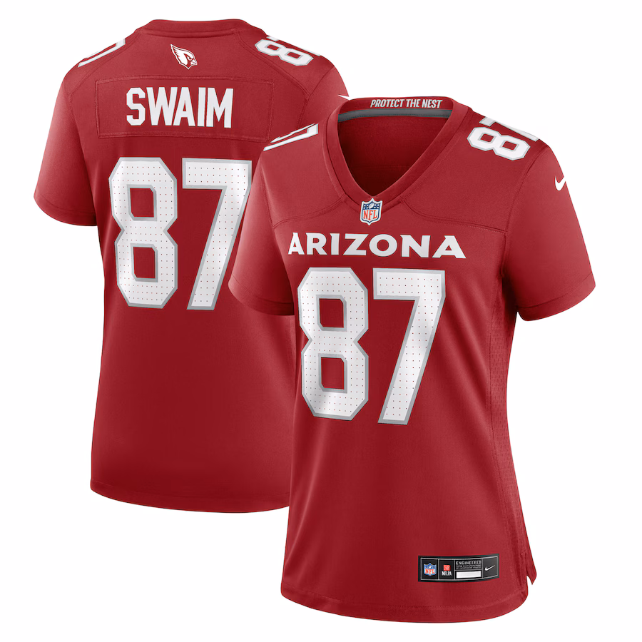 Women's Arizona Cardinals Geoff Swaim Nike  Cardinal Team Game Jersey - Puhuasuan