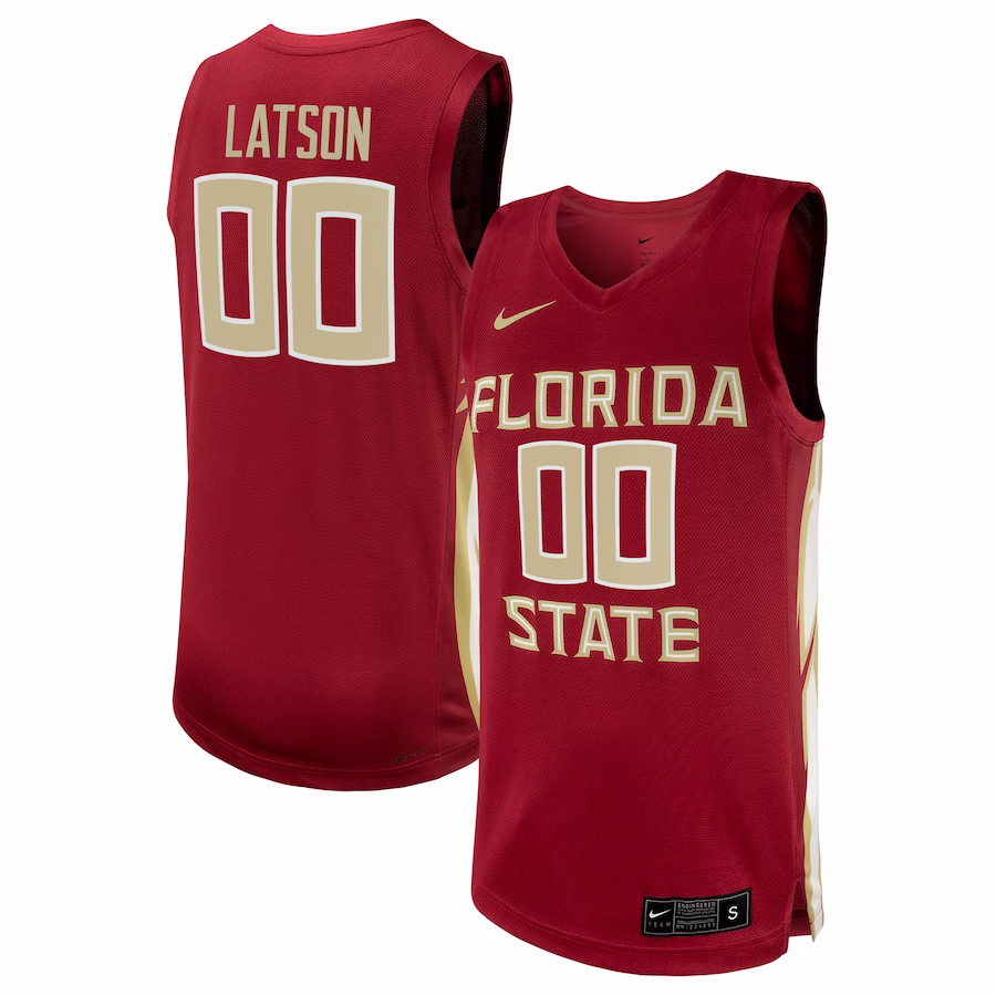 Ta niya Latson Florida State Seminoles Nike NIL Women's Basketball Replica Player Jersey - Garnet - Puhuasuan