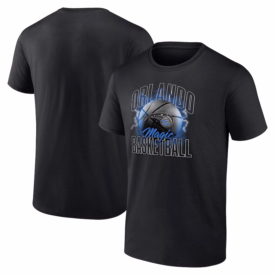 Men's Orlando Magic Fanatics Black Match Up T-Shirt - Puhuasuan