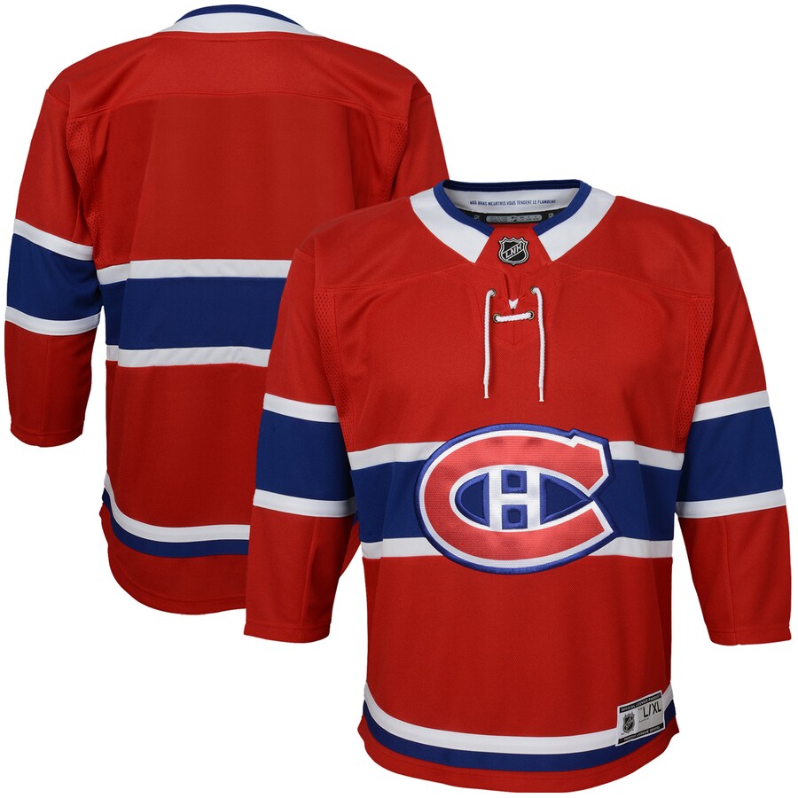 Youth Montreal Canadiens Red Home Premier Jersey - Puhuasuan